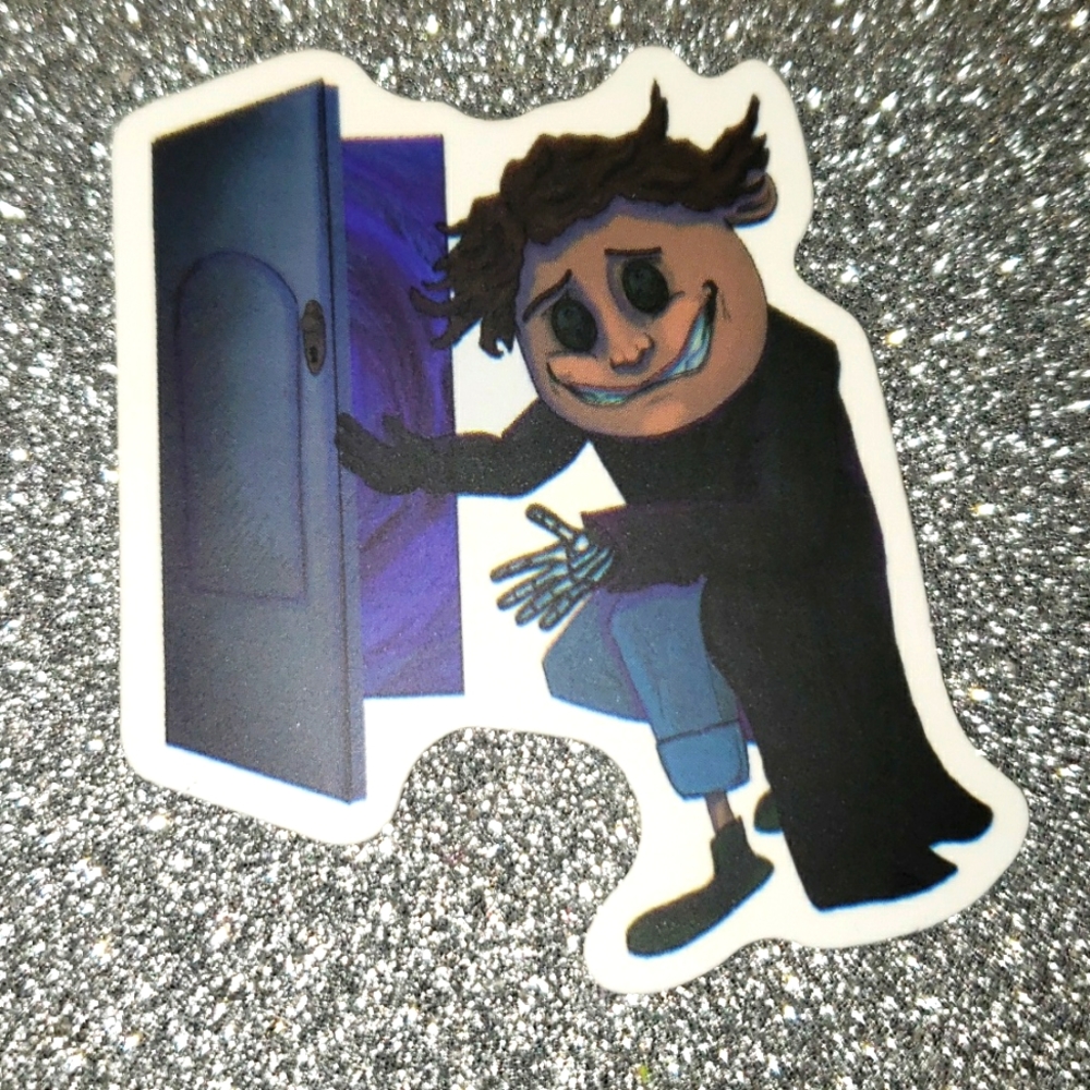 CORALINE Waterproof Sticker Wybie